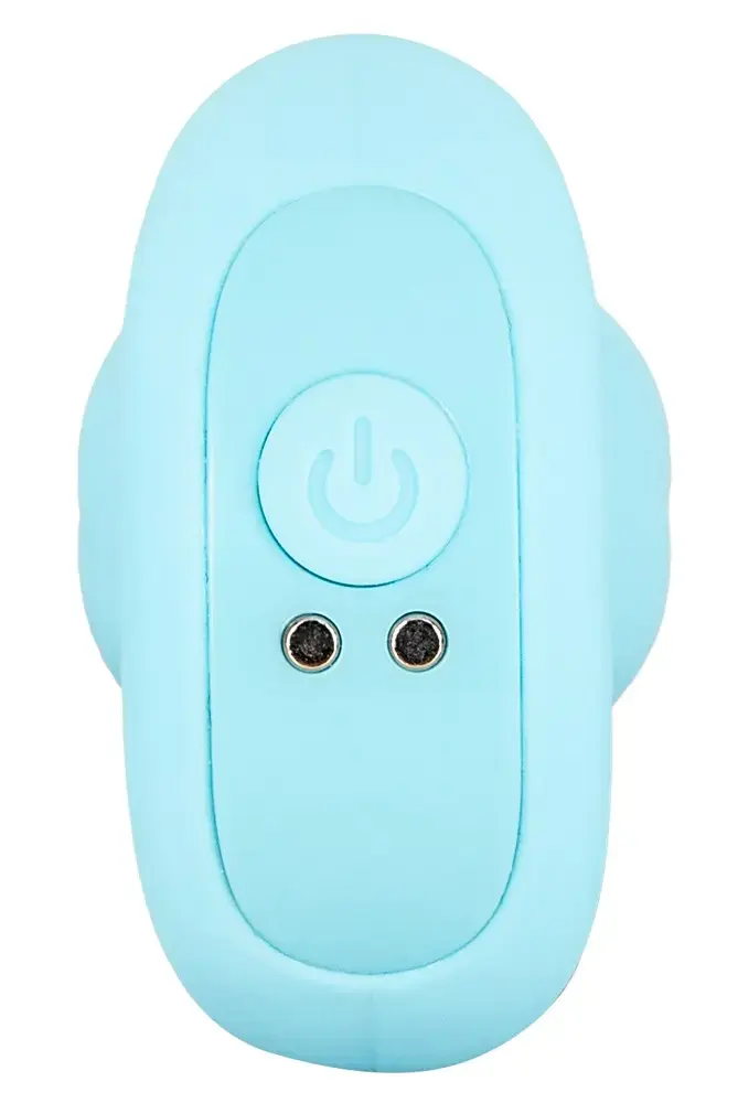 Anal plug Cuties Vibrating Mini Butt Plug Blue Photo 8