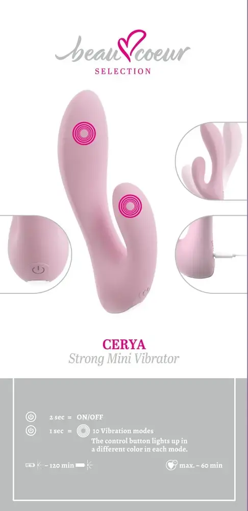Вибратор beau cœur CERYA Strong Mini V Photo 13