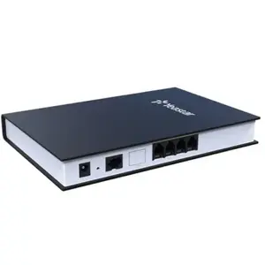 Yeastar TA400 vārteja 10 100 Mbit/s Melns Rāmis 1U