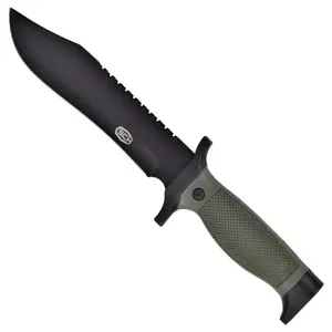 Tactical knife Speck CC-CW828-4 — folding blade, serrated steel, polymer handle, Olive Drab