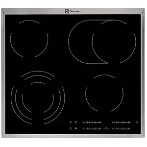 Cooktop Electrolux EHF46547XK 4-burner stainless steel glass-ceramic surface
