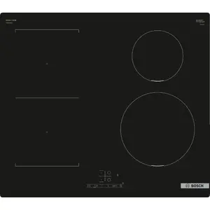 Indukcijas plīts Bosch Serie 4 PWP611BB5E 60 cm Iebūvēta 4 zonas Melna