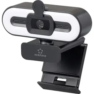 Webkamera Renkforce RF-WC-190 2592 x 1944 pikseļi ar skavas stiprinājumu un statīva vītni