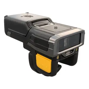 Nēsāms svītrkodu lasītājs Zebra RS6100 2D LED Pelēks Dzeltens