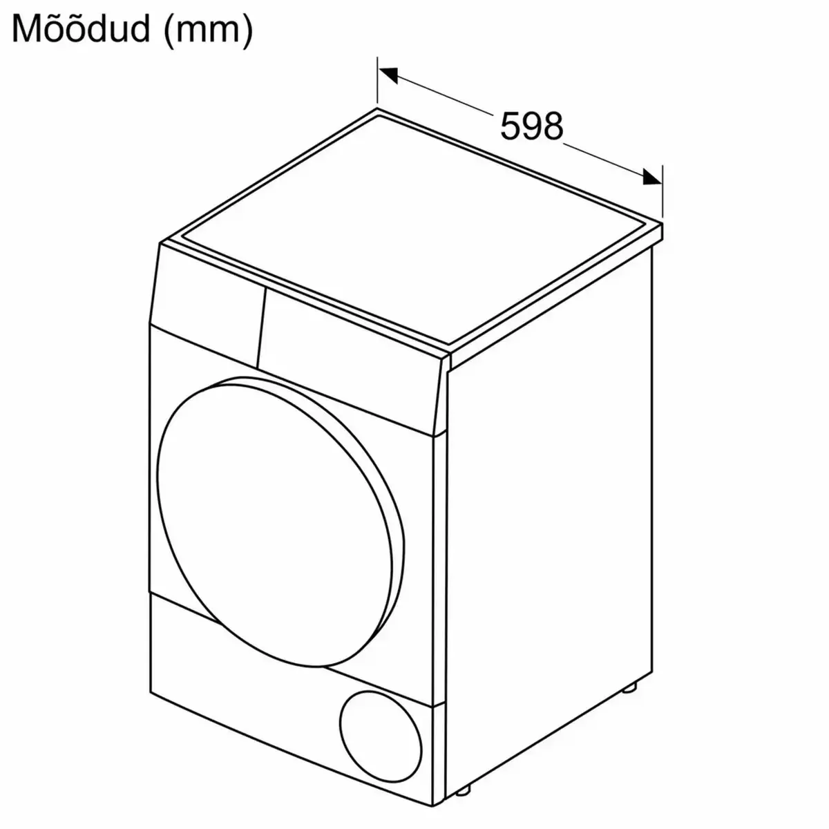 Bosch Serie 6 žāvētājs ar siltuma sūkni WQG245DLSN Photo 11