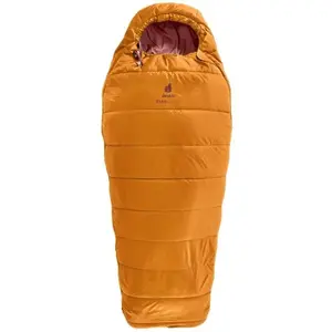 Спальник-мумия DEUTER Starlight для роста 130–170 см, комфорт +10 °C, с капюшоном, 955 г, maple-redwood