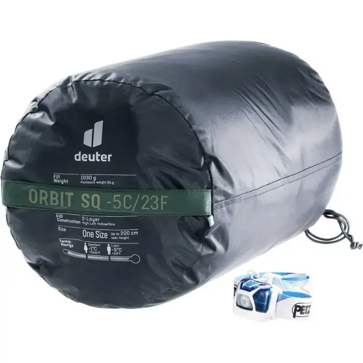 DEUTER Orbit SQ -5 rectangular sleeping bag, 200 cm Photo 4
