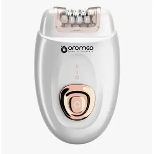 Epilator ORO-MED ORO-EPIL SILK GOLD 2-in-1, gold, mains/battery, 60 min runtime, 1.5 h charge