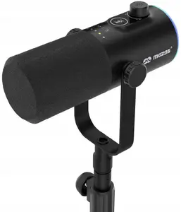 Микрофон Mozos GM-ONE ЧЕРНЫЙ ДИНАМИЧЕСКИЙ USB XLR RGB LED