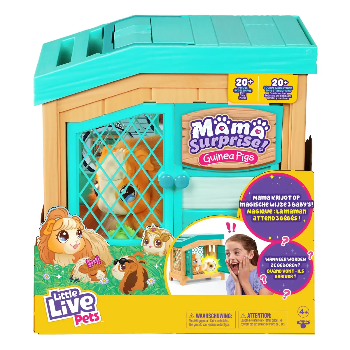 Rotaļu jūrascūciņa Moose Toys Little Live Pets MS26410 Photo 13
