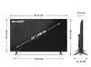 Television Sharp 43HE2445E Photo 3
