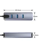USB-C adapters PREMIUMCORD ku31ether05 Photo 4