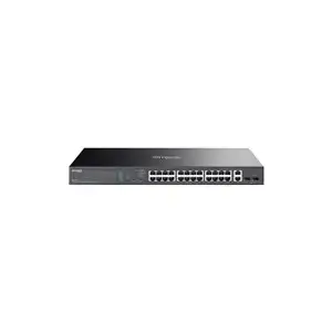 Switch TP‑LINK OMADA ES228GP 26x GbE 24x PoE+ - managed, rackmount, model ES228GP