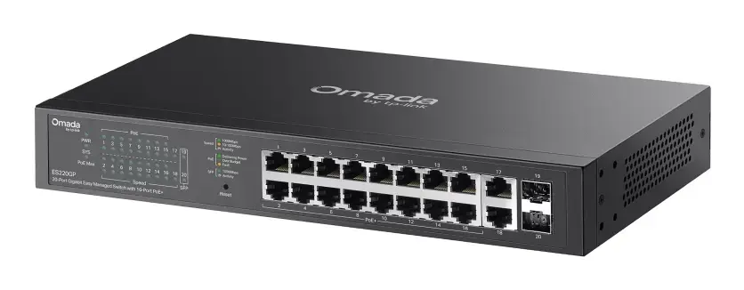 TP-LINK OMADA ES220GP pārvaldāms 18x Gigabit PoE+ Photo 3