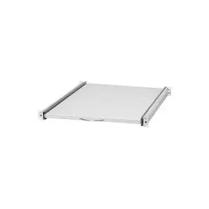 Sliding shelf Lexi-NET LXR19-1U-550G 1U 550 mm gray for 19" rack
