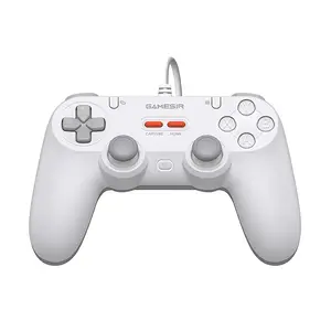Wired Game Controller GameSir T3 Lite WT White — ergonomic wired controller compatible with PC