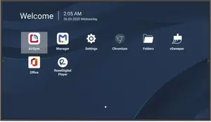 Профессиональный дисплей ViewSonic CDE5514-2C 55 дюймов 4K UHD, LCD, 500 кд/м², Android 14, режим работы 24/7