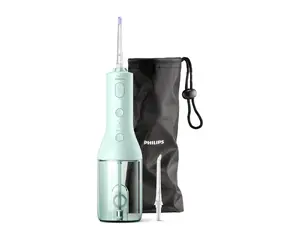 Ирригатор полости рта Philips HX3826/24 с резервуаром для воды 0.25 л, мятного цвета, с питанием от аккумулятора