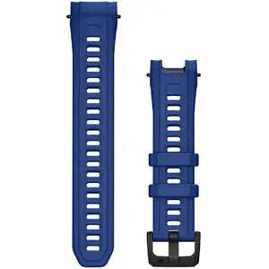 Watch strap GARMIN 22mm for Instinct 3, blue, quick-release silicone