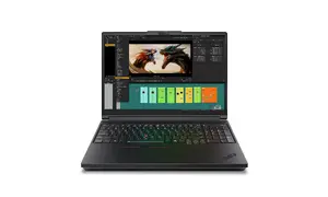 Lenovo ThinkPad P16 Gen 3 Intel Core Ultra 9 275HX Mobila darbstacija 40,6 cm (16") WUXGA 96 GB DDR5-SDRAM 1 TB SSD NVIDIA RTX PRO 4000 Blackwell Wi-Fi 7 (802.11be) Windows 11 Pro Vācu Melns
