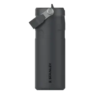Termo pudele STANLEY IceFlow Bottle Flip Straw 2.0 0,47 l — melna