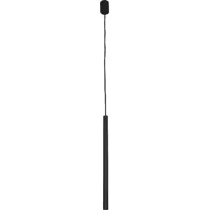 Подвесной светильник NOWODVORSKI Laser Black 8797 — современный потолочный светильник, чёрный