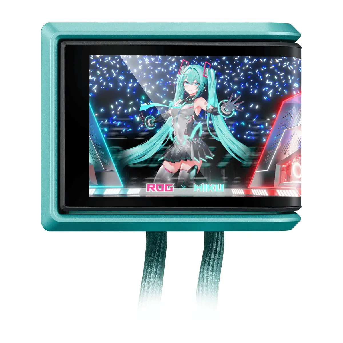 All-in-one liquid cooler ASUS ROG RYUO IV 360 ARGB Hatsune Miku Edition Photo 2