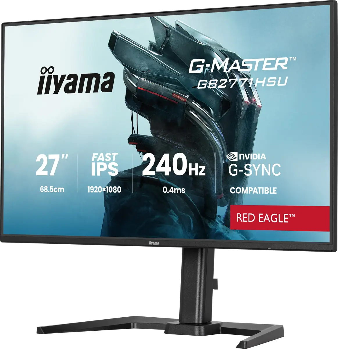 IIYAMA G-Master Red Eagle GB2771HSU-B1 27" 240 Гц монитор Photo 3