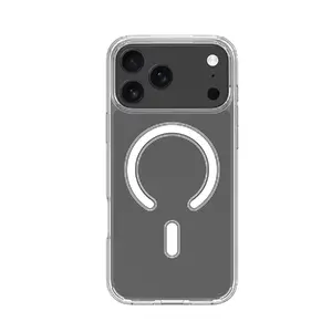 Silikona aizmugures vāciņš Riff priekš Apple iPhone 17 Pro — ultra-plāns caurspīdīgs