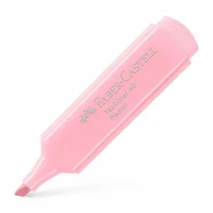 Marķieris Faber-Castell Textliner 46 Pastel Rozā ar slīpu galu 1 gab.