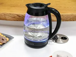 Electric kettle LAFE Essential XL 1.7L 2200W Glass