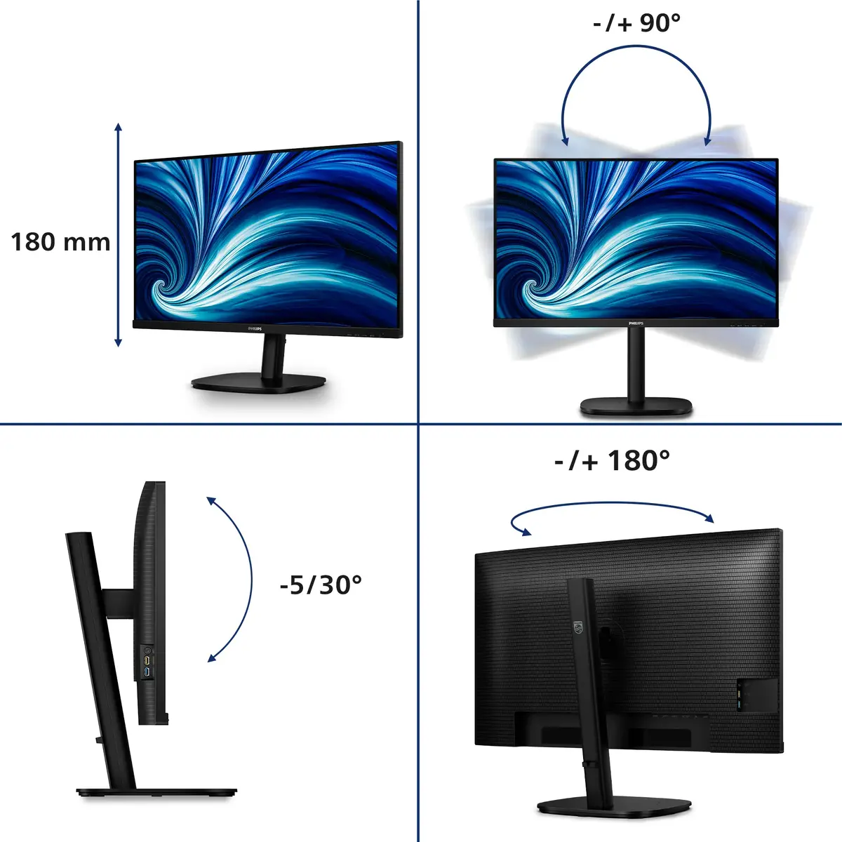 Monitors Philips 32B2U3601/00 Photo 6