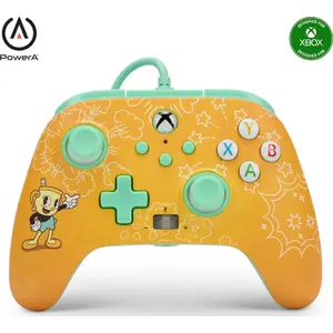 Wired Gamepad PowerA for Xbox Series / PC Enhanced — Cuphead Ms. Chalice Edition