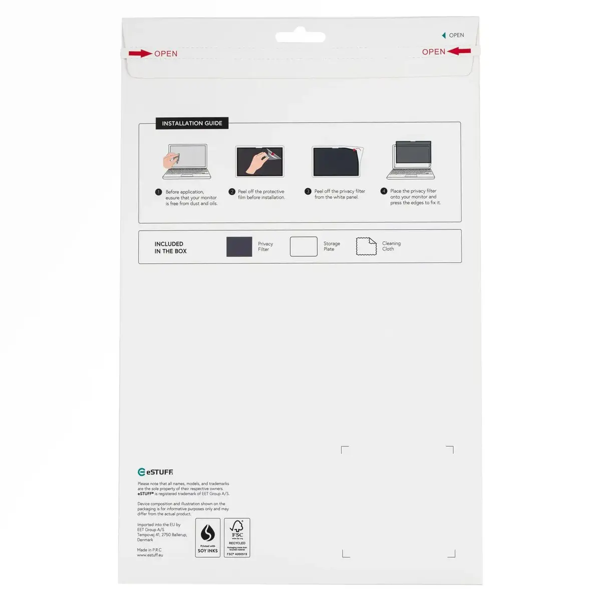 Display Privacy Filter eSTUFF GLBW11244175 Photo 2
