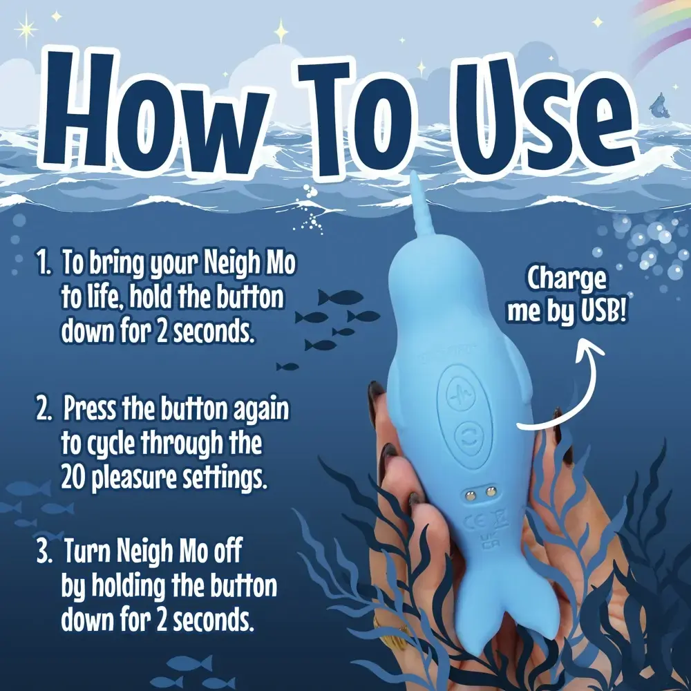 Массажная палочка Unihorn Narwhal 07015990000 Photo 10