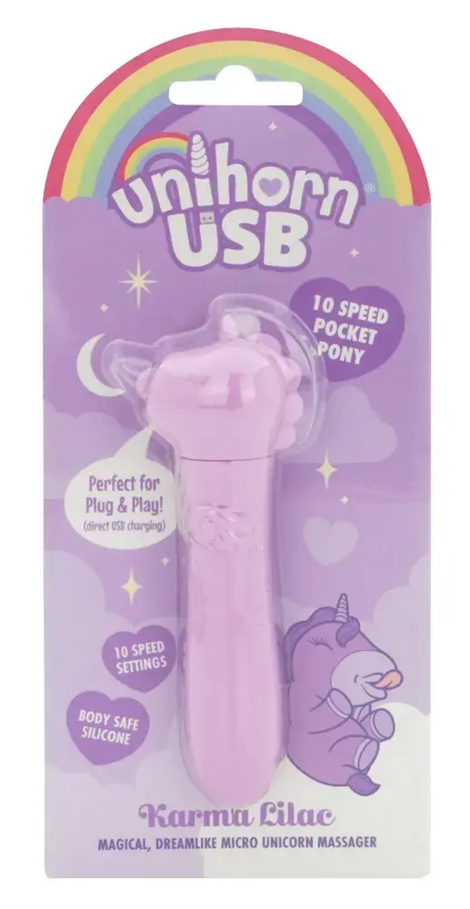 Мини‑вибратор Unihorn Karma Lilac Photo 6