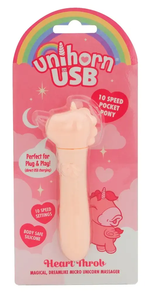 Мини‑вибратор Unihorn Heart Throb 07015720000 Photo 6