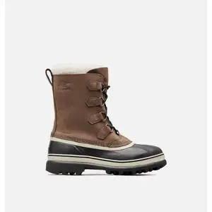 SOREL Caribou Boots Snow boots Male Brown Rubber Nubuck