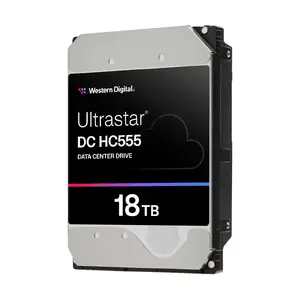 Western Digital Ultrastar DC HC555 18TB Internal Hard Drive, 3.5-inch, 7200 RPM, SATA 6Gb/s