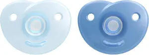 Knupītis Philips Avent Soothie SCF099/26 silikona štancē 0–6 mēn., 2 gab.