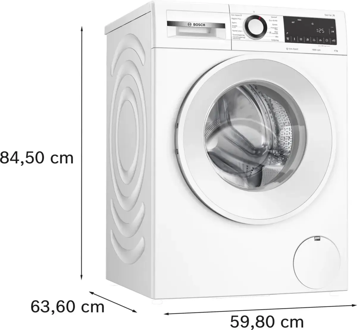 Bosch WGG246Z1SN veļas mazgājamā 9 kg 1400 apgr./min Photo 6
