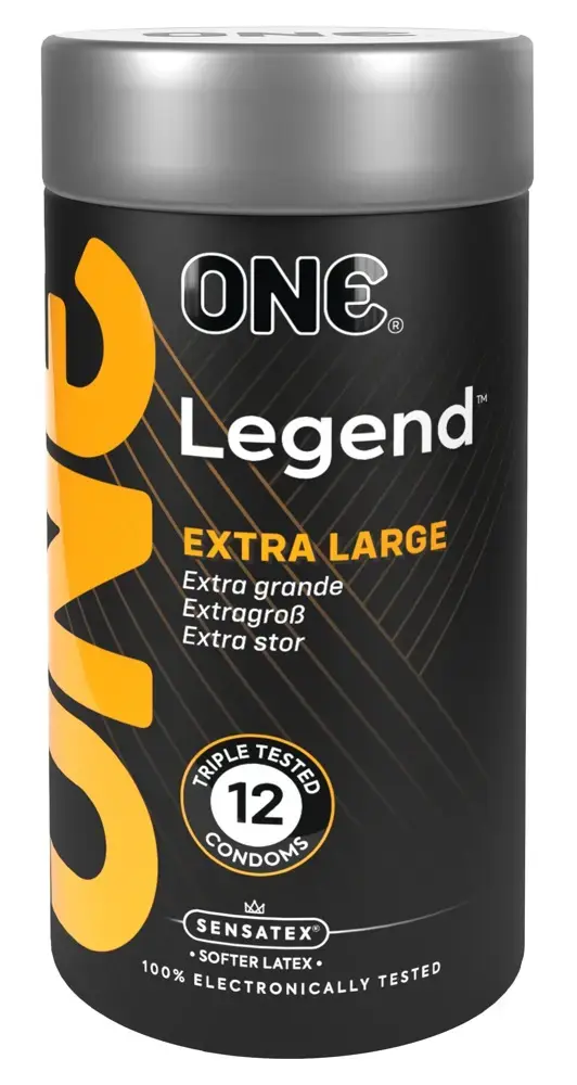 Презервативы ONE Legend — увеличенные, 200 мм, 56 мм, 12 шт. Photo 6