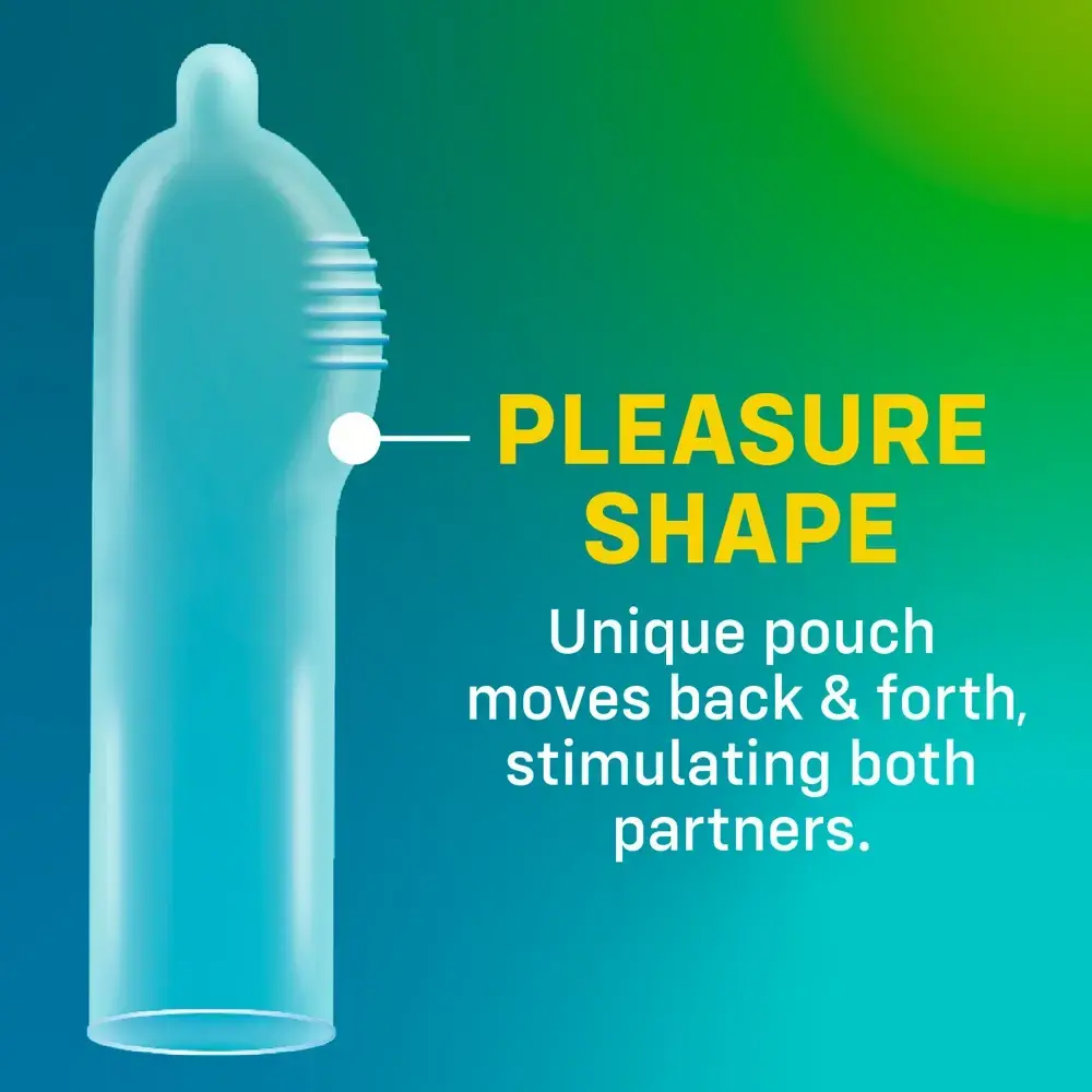 Презервативы ONE Pleasure Plus — 12 шт. Photo 2