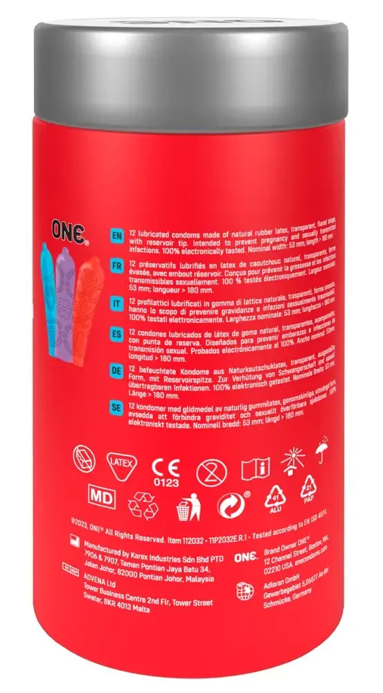 Презервативы one Tattoo Touch — 12 шт Photo 8