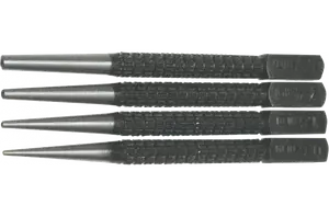 Nail drill set Topex 5902062031396, 4 pieces, bit sizes 0.8–3.2 mm