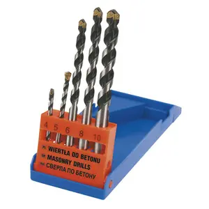Concrete drill bit set Topex 5902062603005, 4–10 mm, 5 pieces