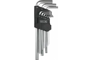 Hexagon wrench set Topex 1.5–10 mm, 9 pcs