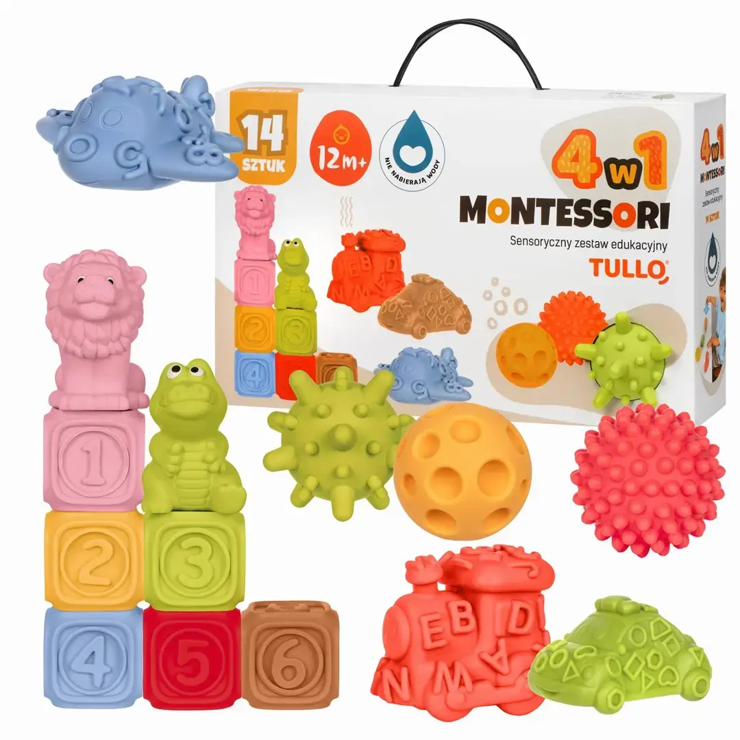 Sensory wiggle toy set Tullo — Sensory Vehicles Balls Photo 2