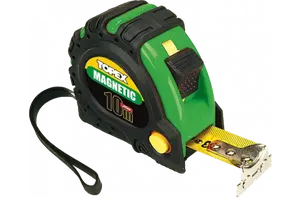 Tape measure Topex 3 m x 19 mm rubber casing with magnet