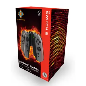 Lādētāja stacija DELTACO GAMING GAM-194 priekš Nintendo Switch Joy-Con kontrolieriem